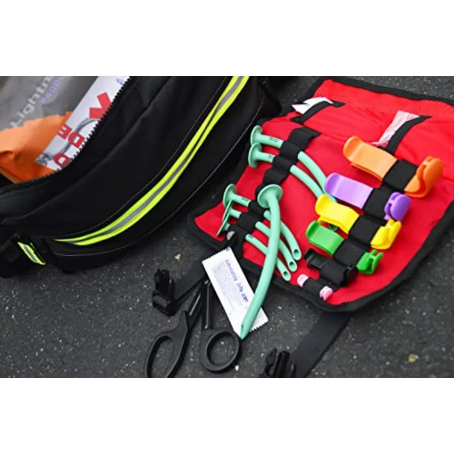 Lightning X Oral Nasal Airway Roll Kit With CPR Mask