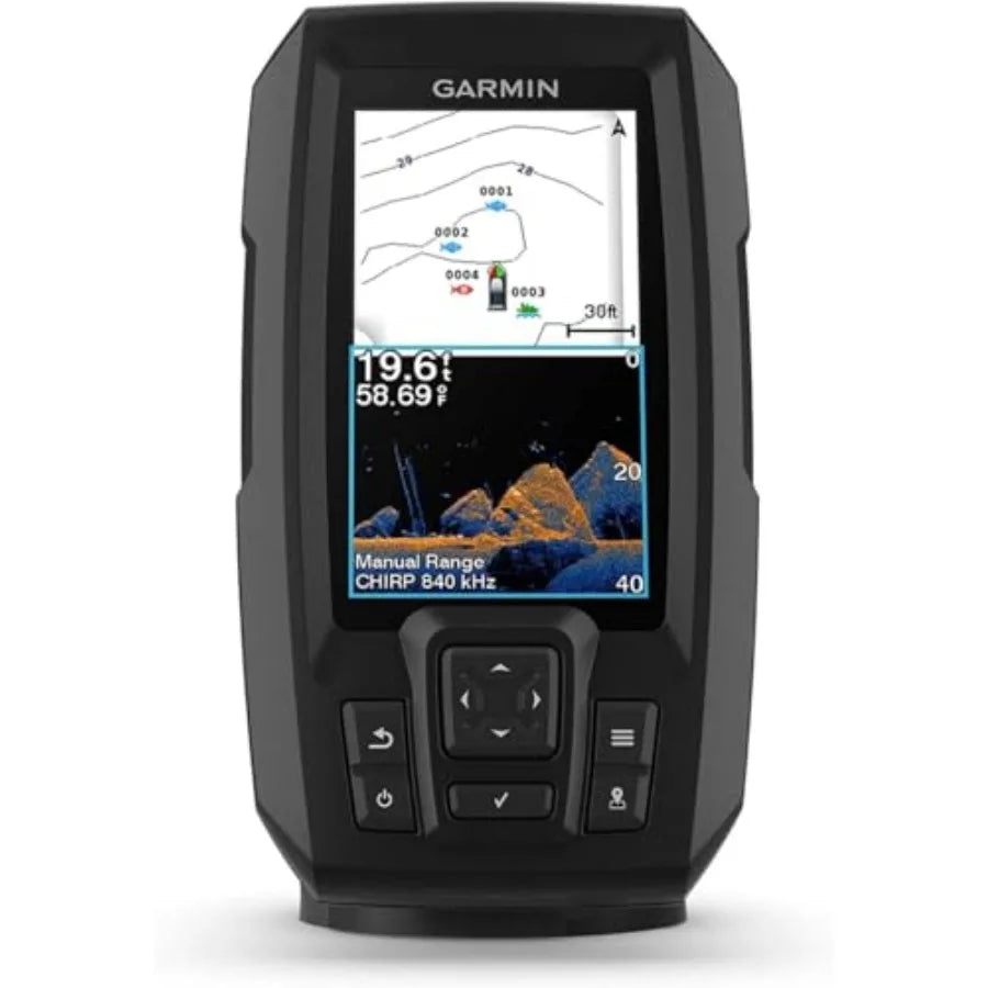 Fishfinder For Boats With Screen And Easy Scanning Sonar
