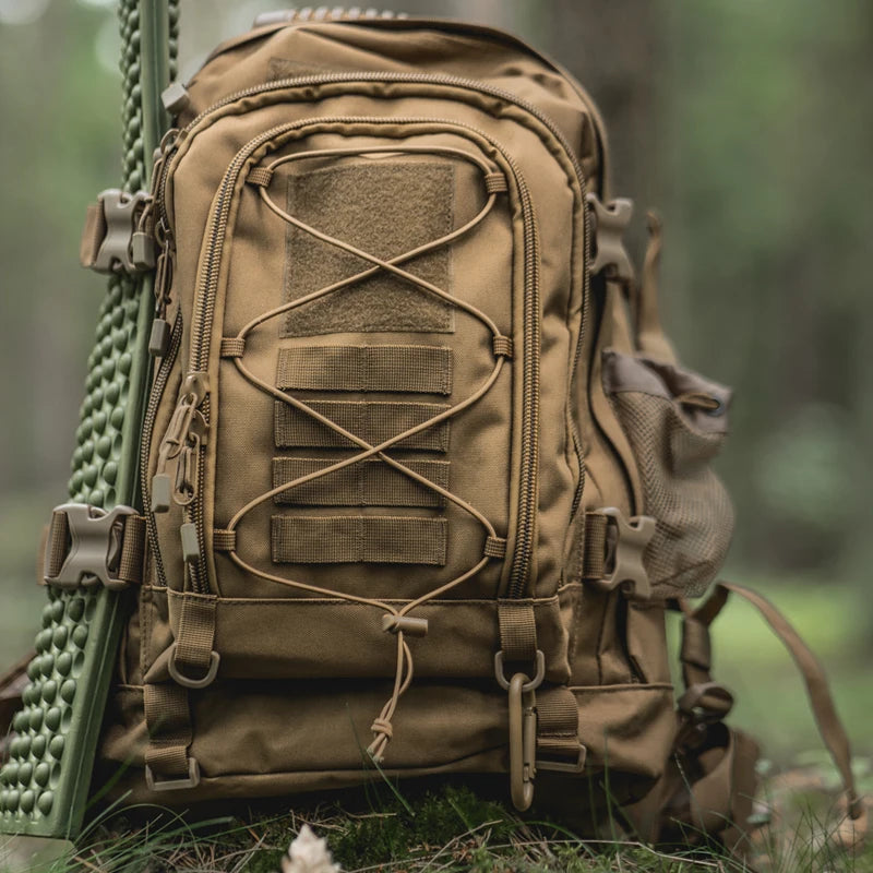 LQARMY Outdoor Tactical Backpack for Hiking Military Rucksack