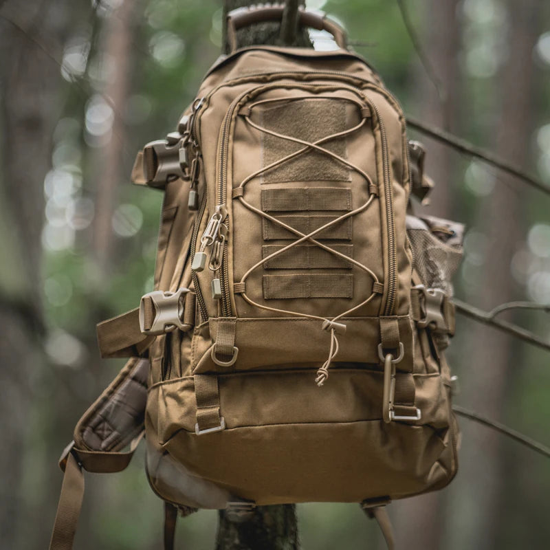 LQARMY Outdoor Tactical Backpack for Hiking Military Rucksack