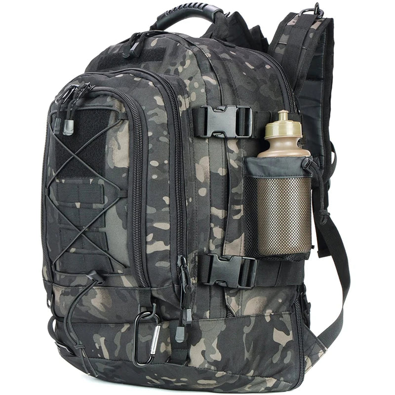 LQARMY Military Tactical Backpack Molle Rucksack For Outdoor Hiking