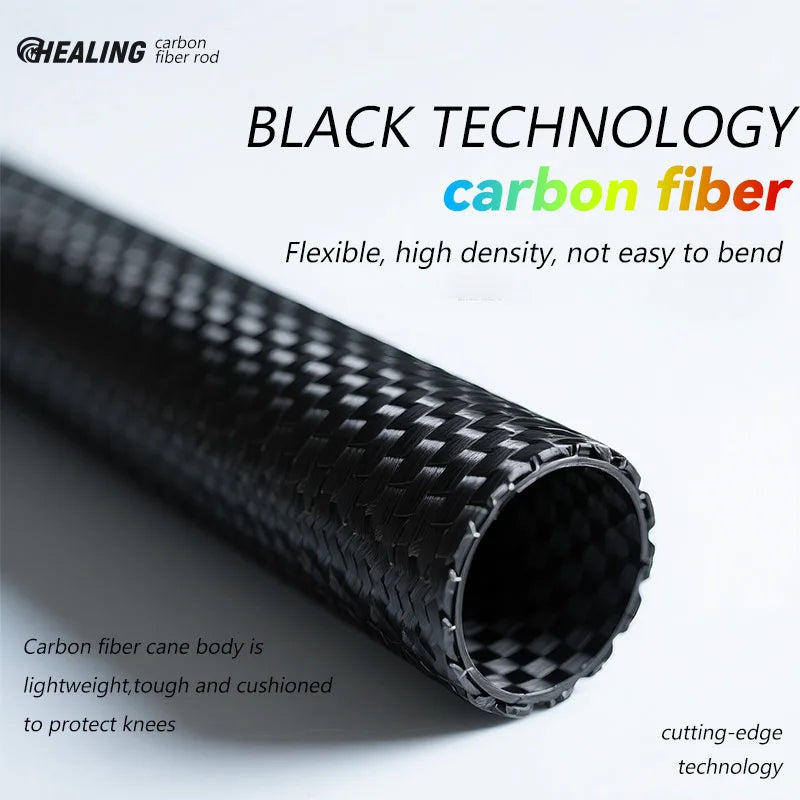 Okhealing Ultralight Carbon Fiber Five Section Trekking Poles For Hiking