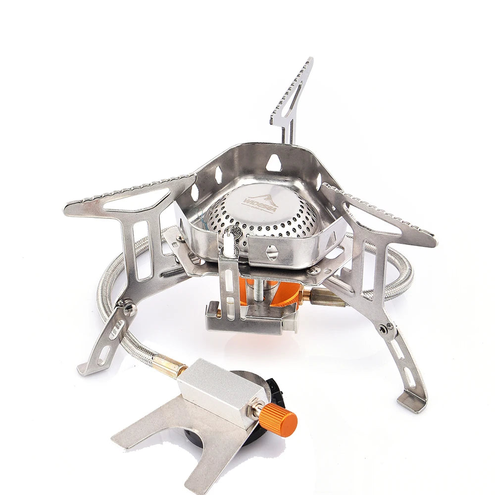 Widesea Windproof Camping Gas Burner And Outdoor Cooking Stove