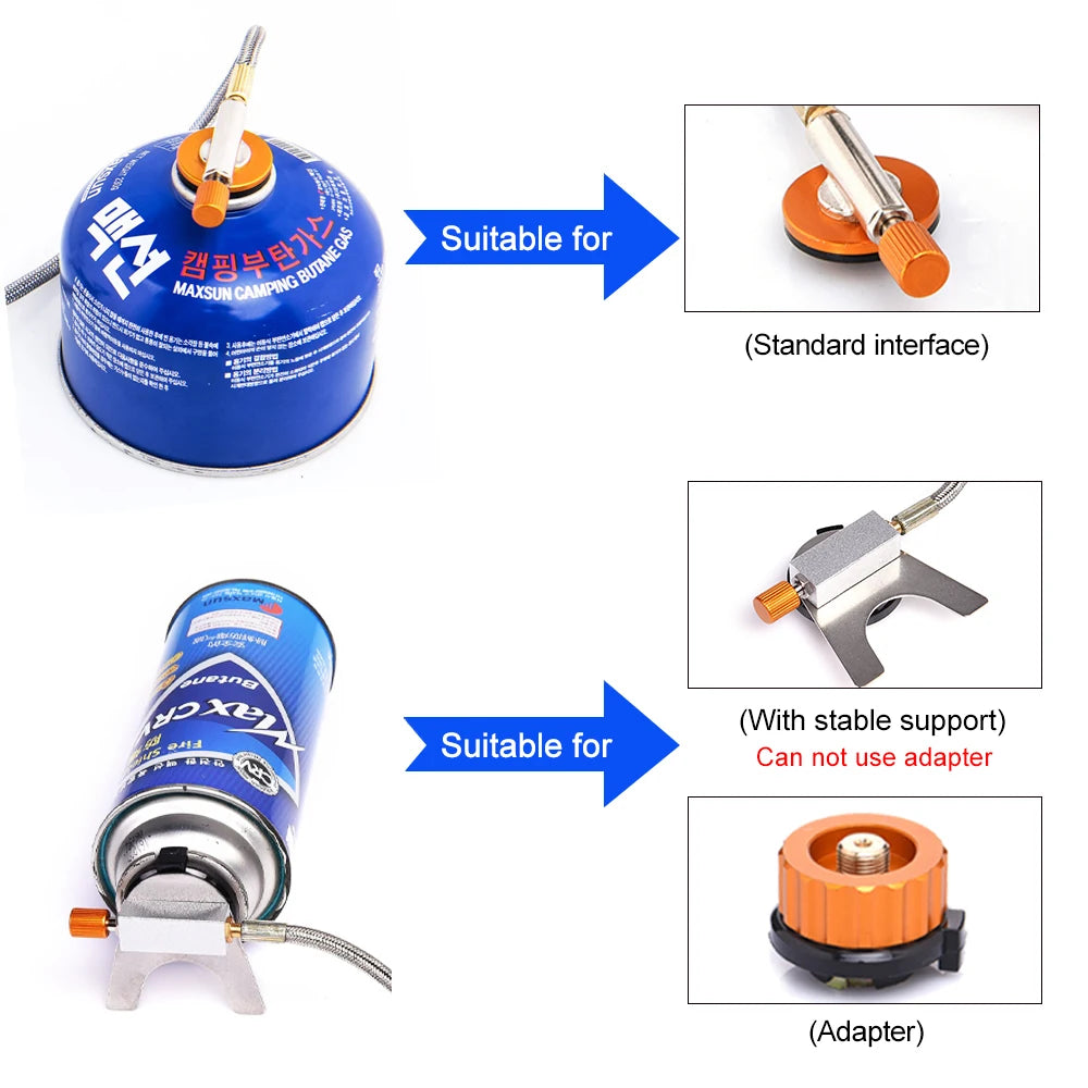 Widesea Windproof Camping Gas Burner And Outdoor Cooking Stove