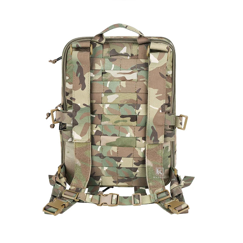 KRYDEX D3 Flatpack Tactical Backpack Assaulter Pack MOLLE 23L