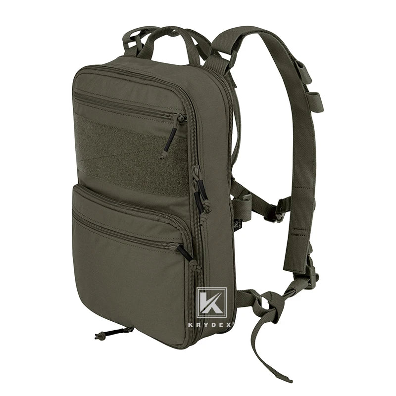 KRYDEX Tactical D3 Flatpack Backpack 23L Hydration MOLLE Assaulter