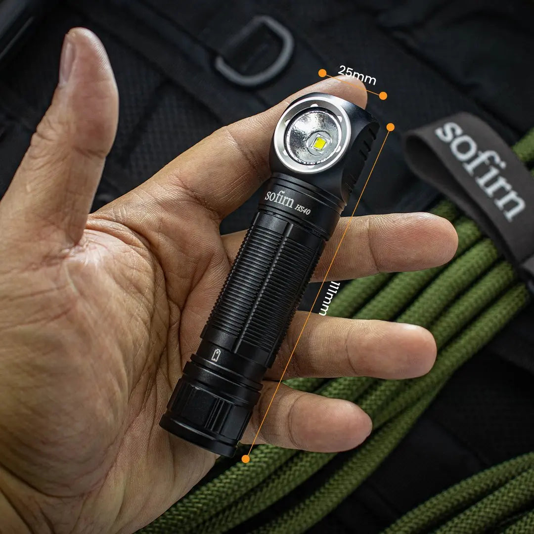 Sofirn HS40 USB C Rechargeable LED Headlamp With 2000 Lumens