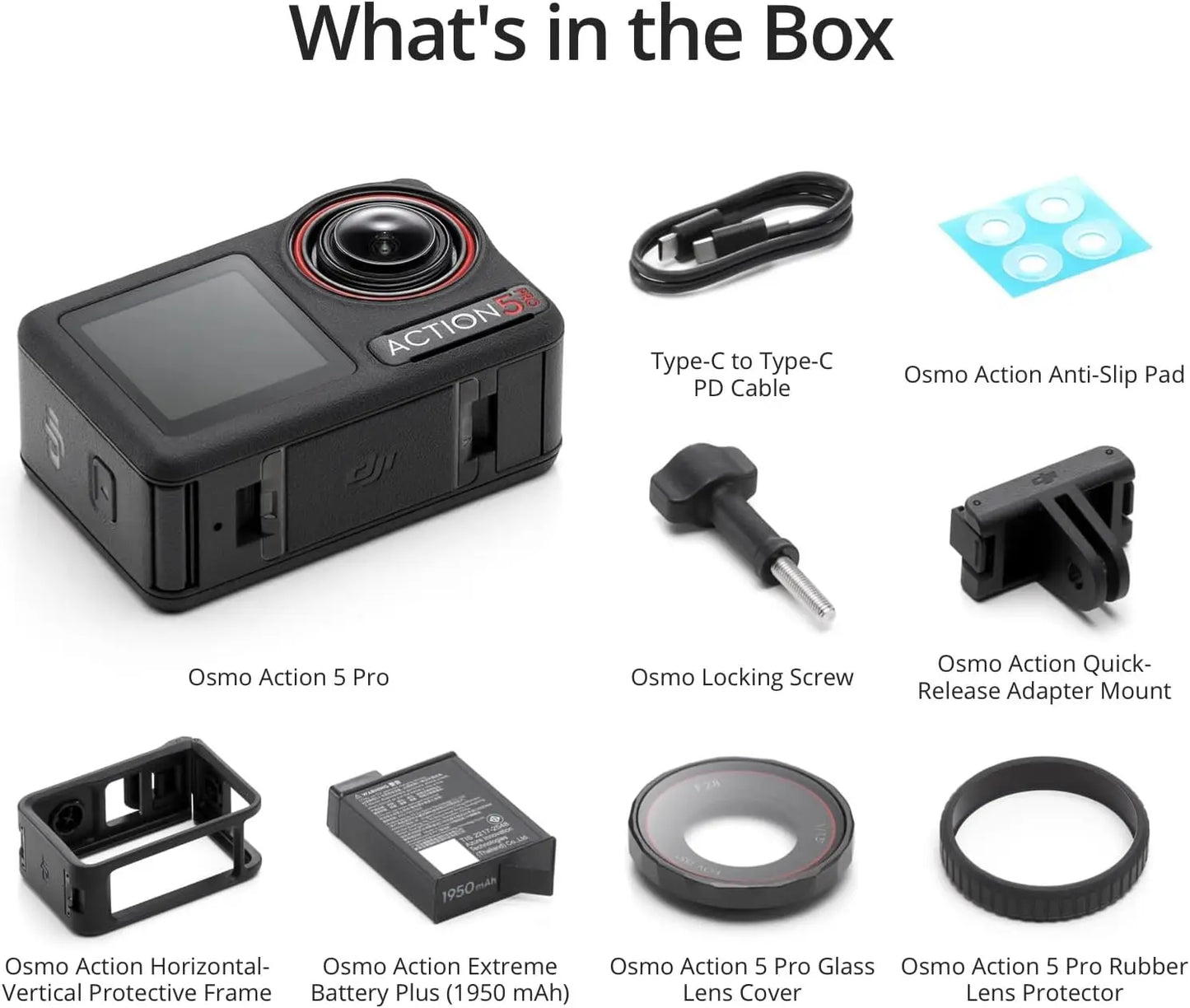 DJI Osmo Action 5 Pro Camera With 4K 120FPS Battery