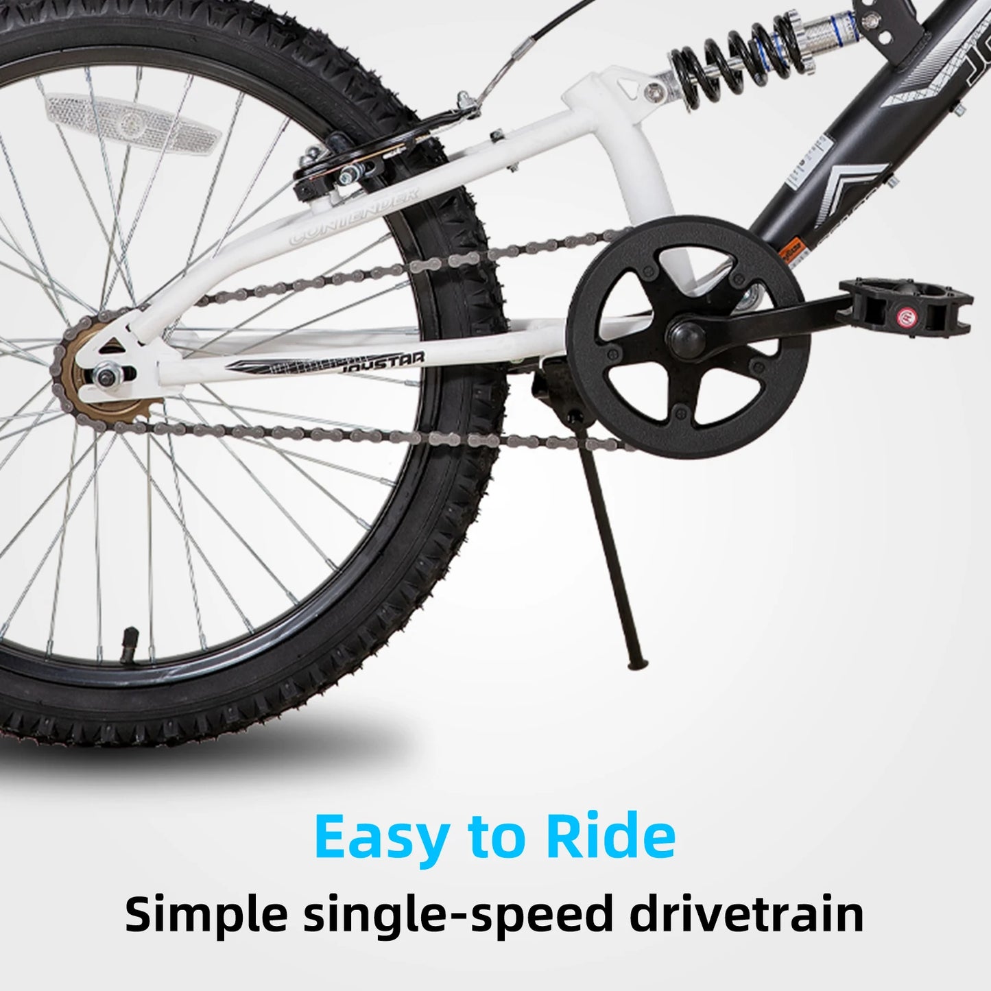 JOYSTAR Kids Mountain Bike Dual Suspension Ages 5 To 13
