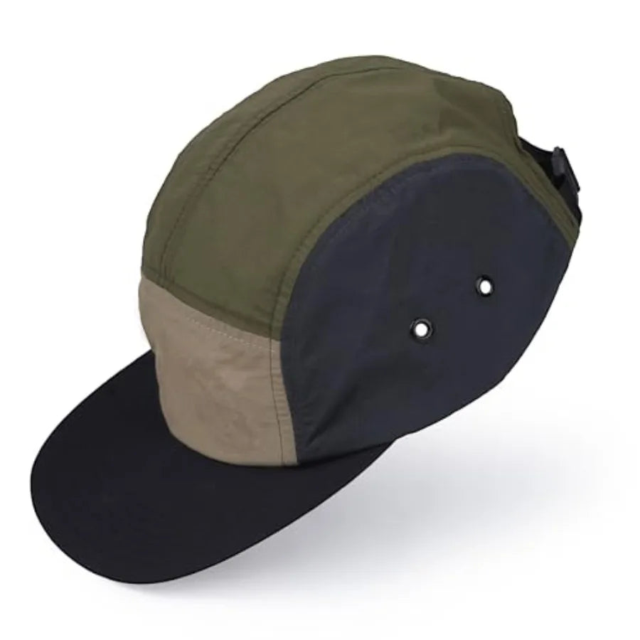 Upf50 Plus Quick Dry 5 Panel Adjustable Baseball Hat Men