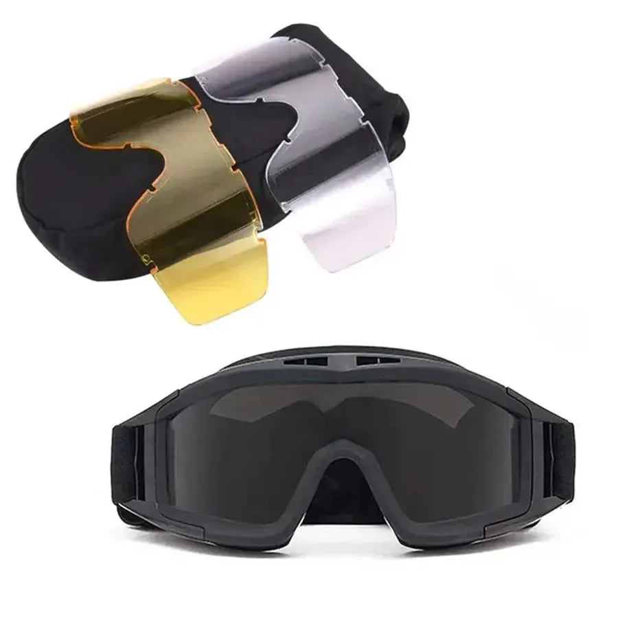 Explosion Proof Tactical Goggles For Airsoft And Paintball