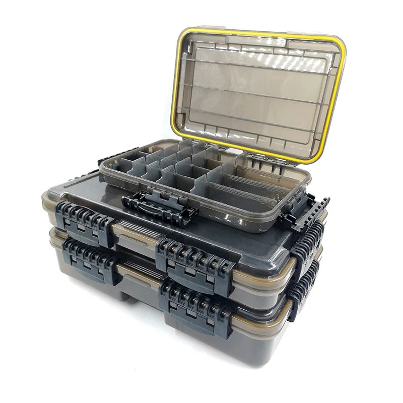 Large Capacity Waterproof Fishing Tackle Box For Lure Storage