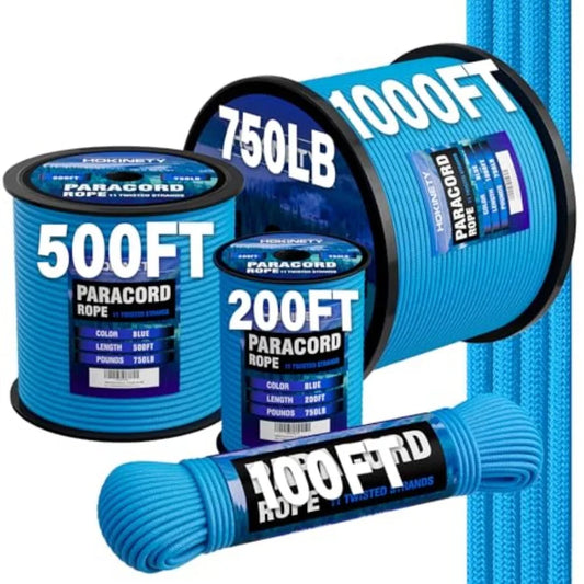 Paracord Rope 7 Parachute Cord 4mm 11 Strand Nylon Outdoor Rope