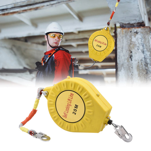 Automatic Retractable Lifeline Fall Protection With Alloy Steel Hook