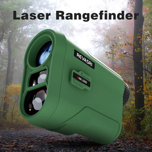 REVASRI 1000m Multi Function Rangefinder With Golf Slope Compensation