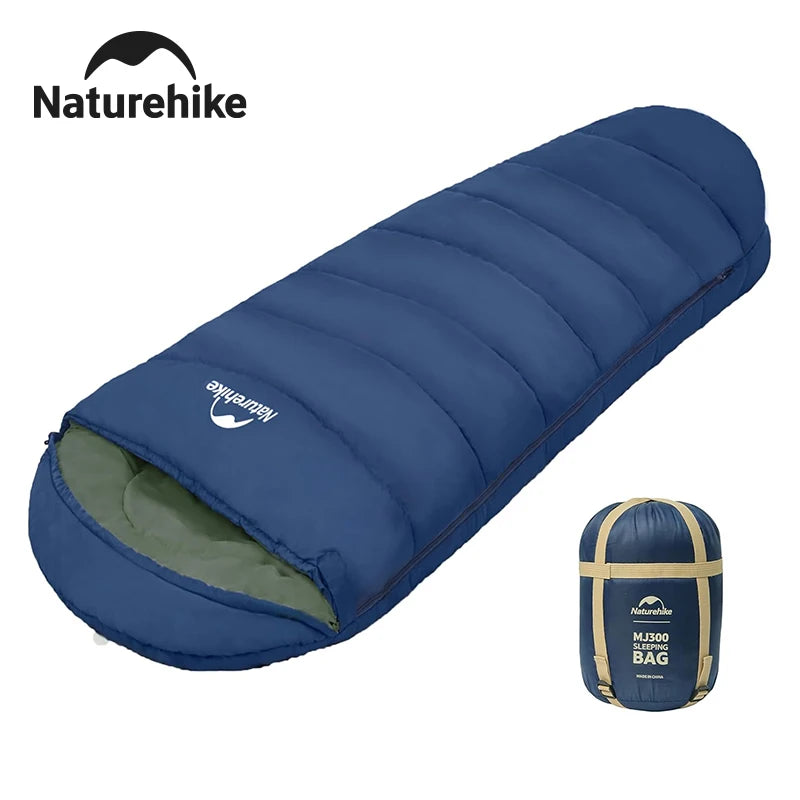 Naturehike Mummy Sleeping Bag MJ300 MJ600 Ultra Winter Warm Adults