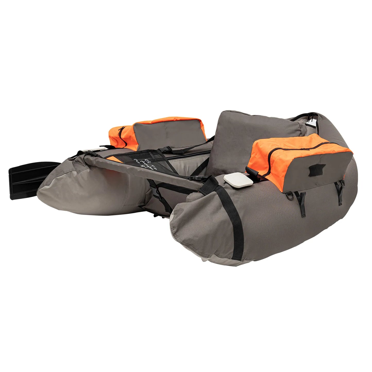 Portable Inflatable Fishing Boat With Adjustable Backrest For Outdoors