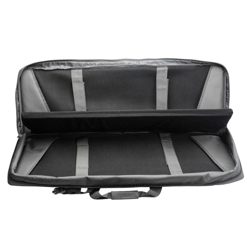 LQARMY Tactical Double Rifle Case Molle Bag Sniper Airsoft Gun