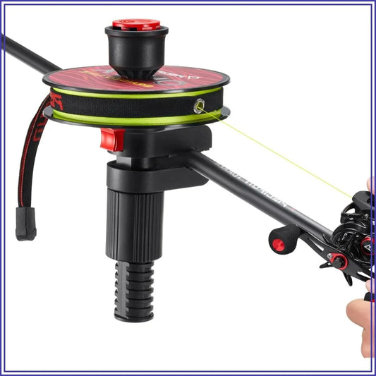 Fishing Line Spooler Fits Spinning Baitcaster And Spincast Reels