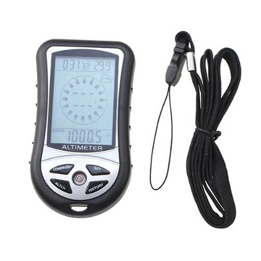 8 In 1 Handheld Altimeter Compass Thermometer With Backlight