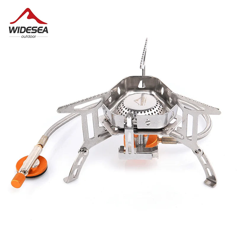 Widesea Windproof Camping Gas Burner And Outdoor Cooking Stove