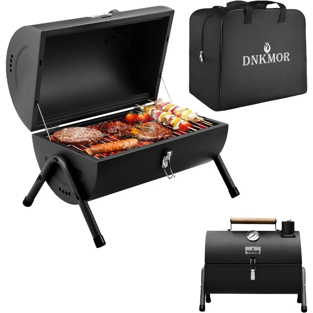 NBVCX Portable Charcoal Tabletop Grill For Outdoor BBQ