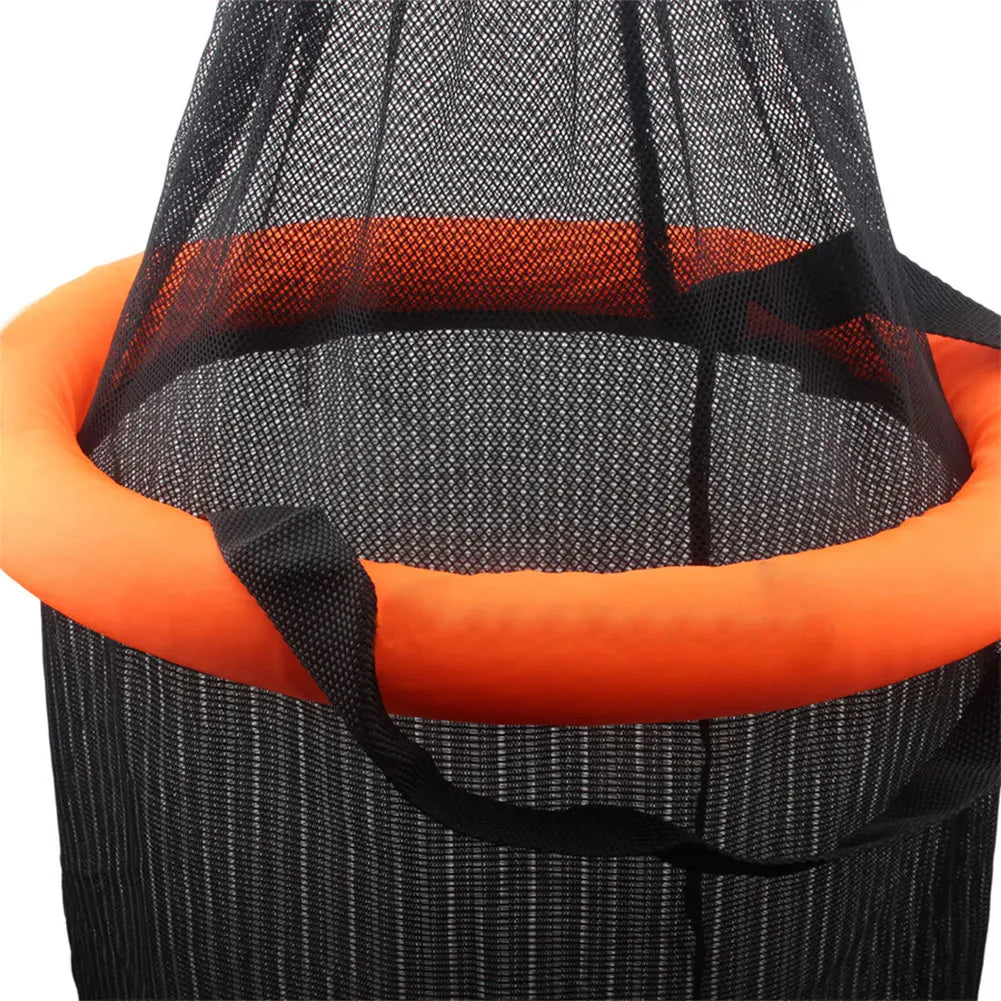 Shunmaii Floating Bait Basket Collapsible Fishing Keeper Bucket
