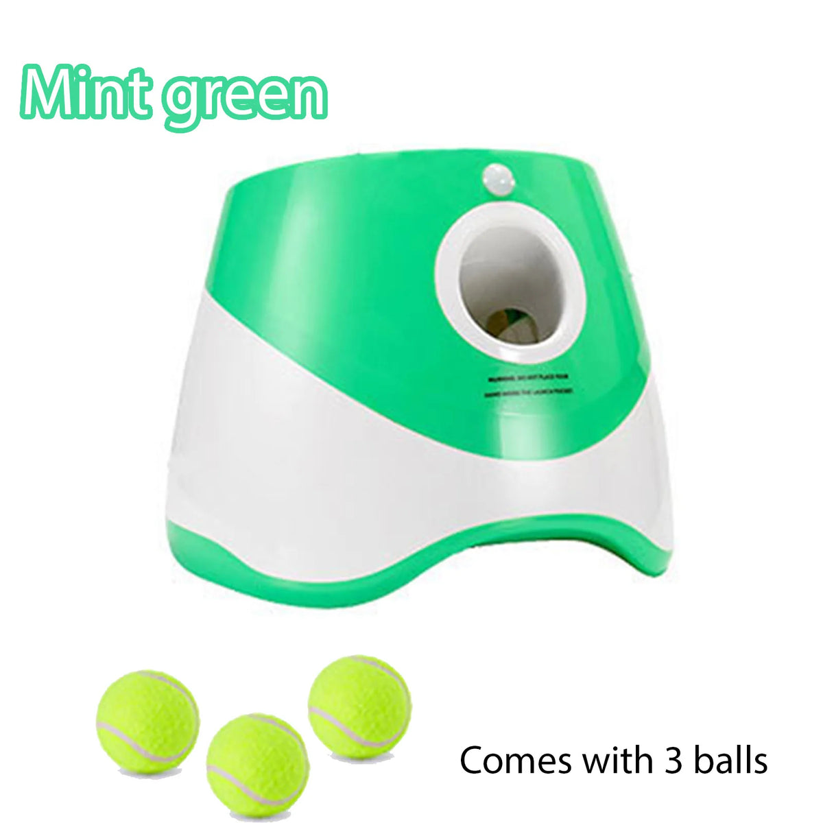 Automatic Adjustable Dog Tennis Ball Launcher With Three Balls