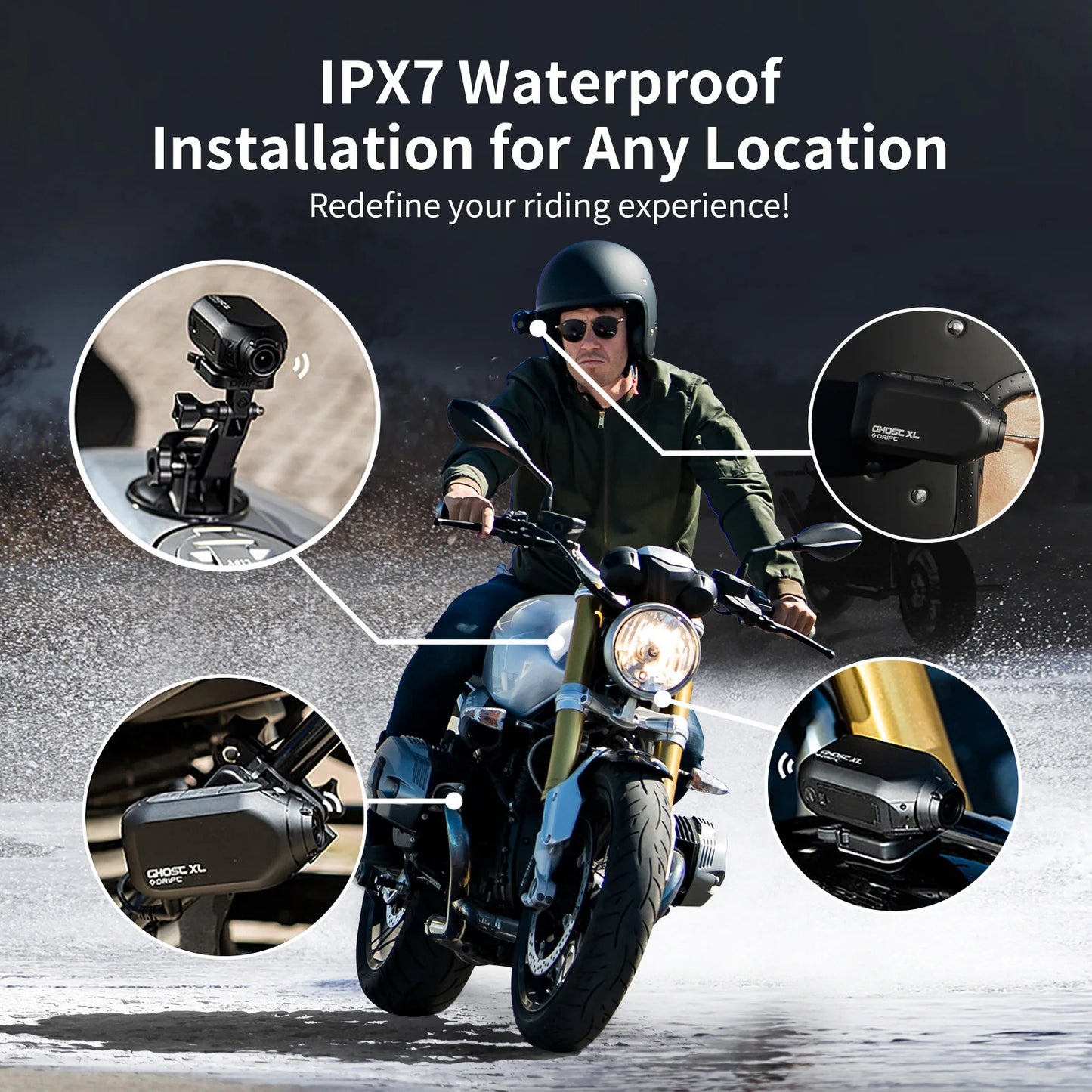 Drift Ghost Action Camera 1080P HD WiFi Waterproof