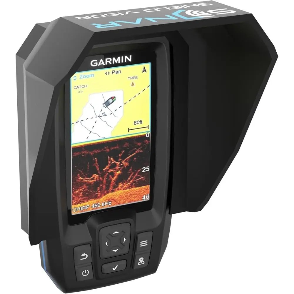 Garmin Striker 4 Sun Visor by Sonar Shield | Made in The USA