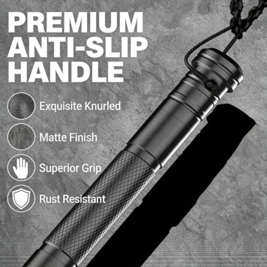 Collapsible Tactical Trekking Pole Aluminum With Storage Bag