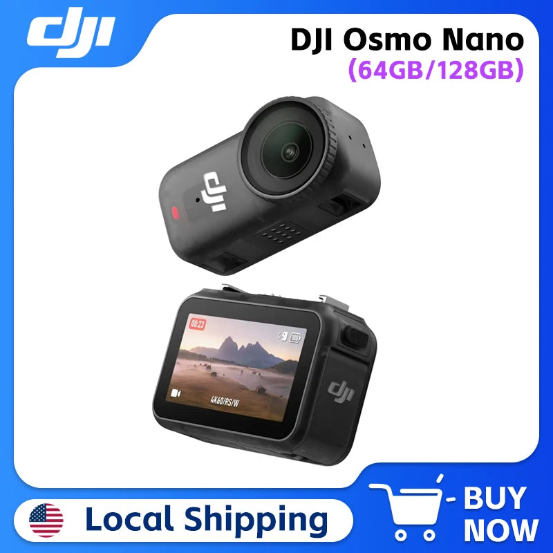 DJI Osmo Nano 4K Handheld Camera Stabilization