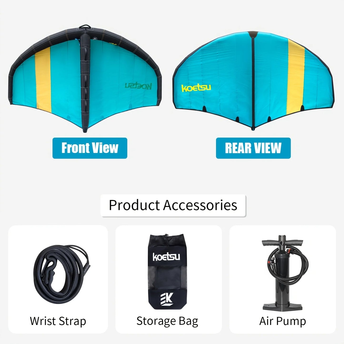 KOETSU Inflatable SUP Sail Wind Wing for Outdoor Water Sports