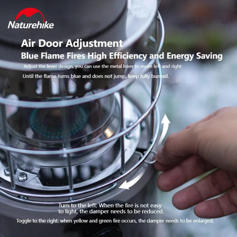 Naturehike 2700W Ultralight Portable Butane Heating Burner Camp Stove