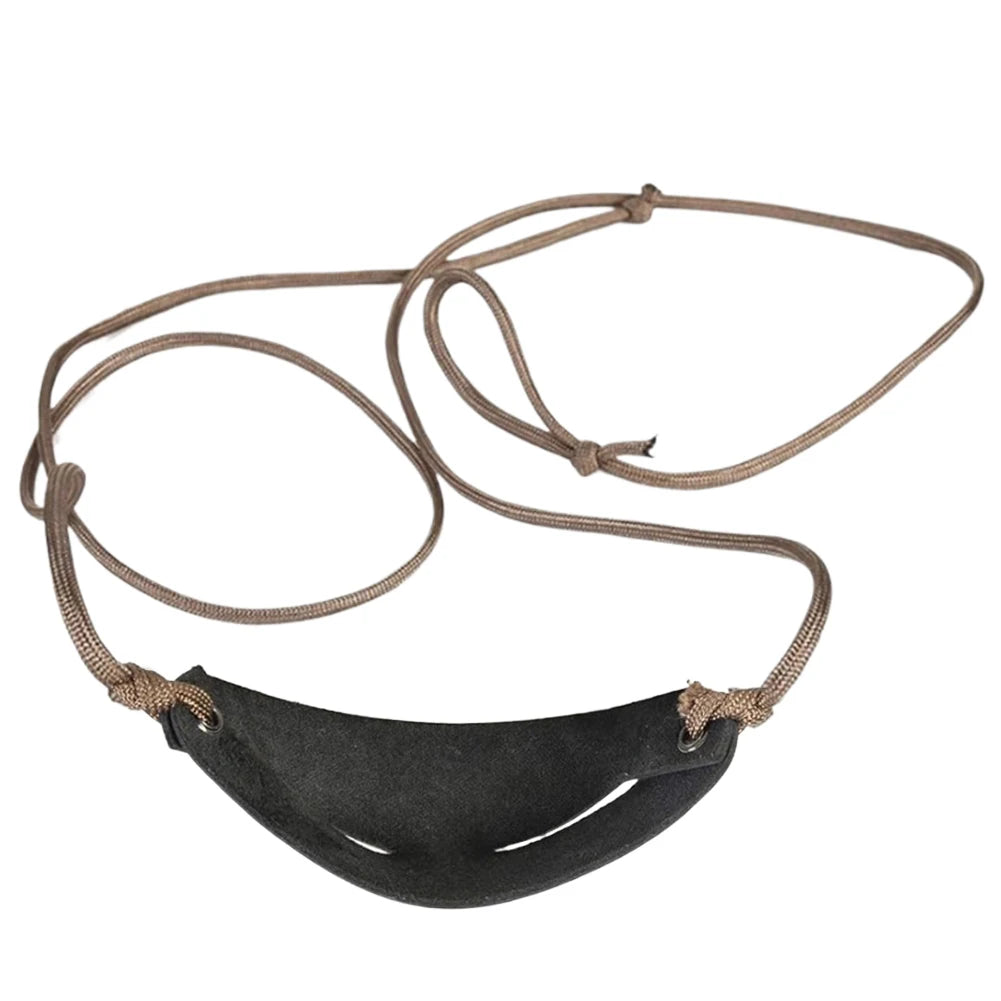Handmade Leather Shepherd Slingshot For Outdoor Shooting And Camping