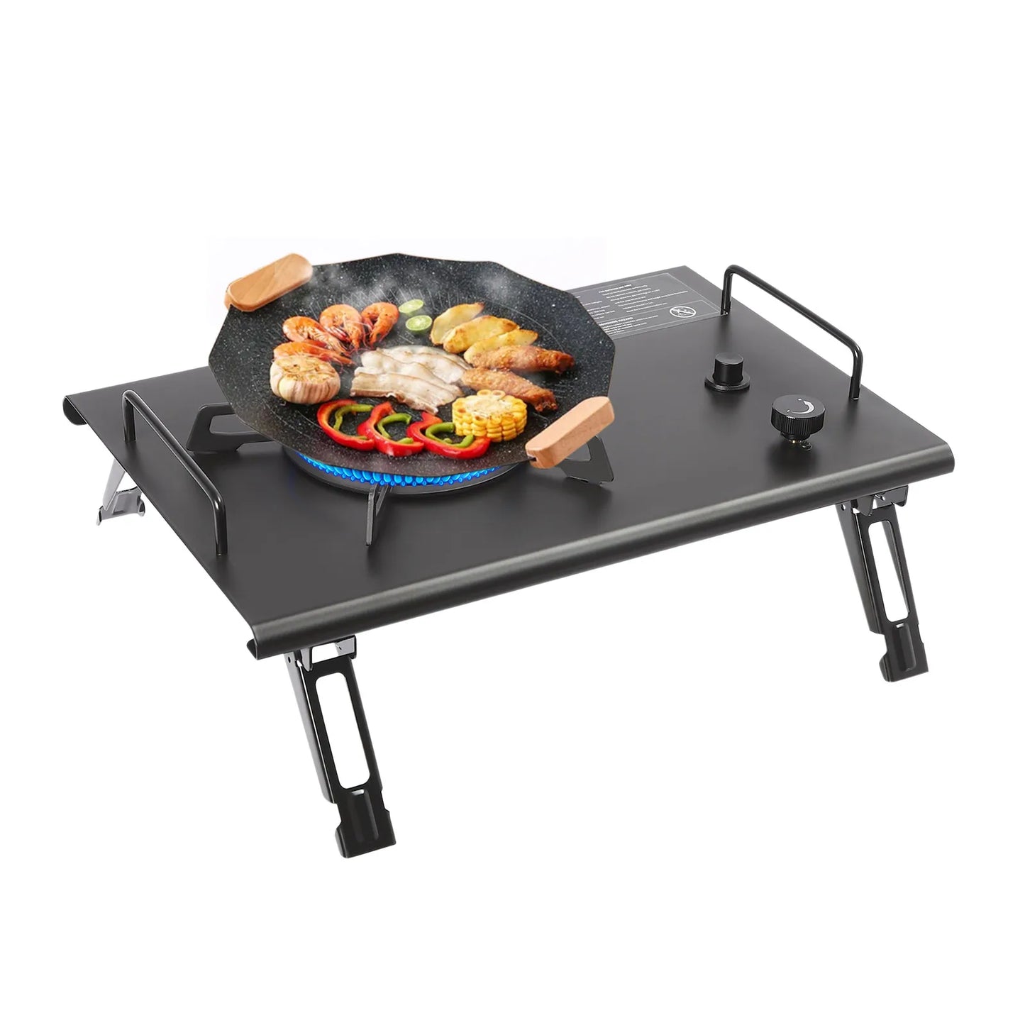 Electronic Ignition Camping Stove Two Point Seven Kilowatt Portable Foldable