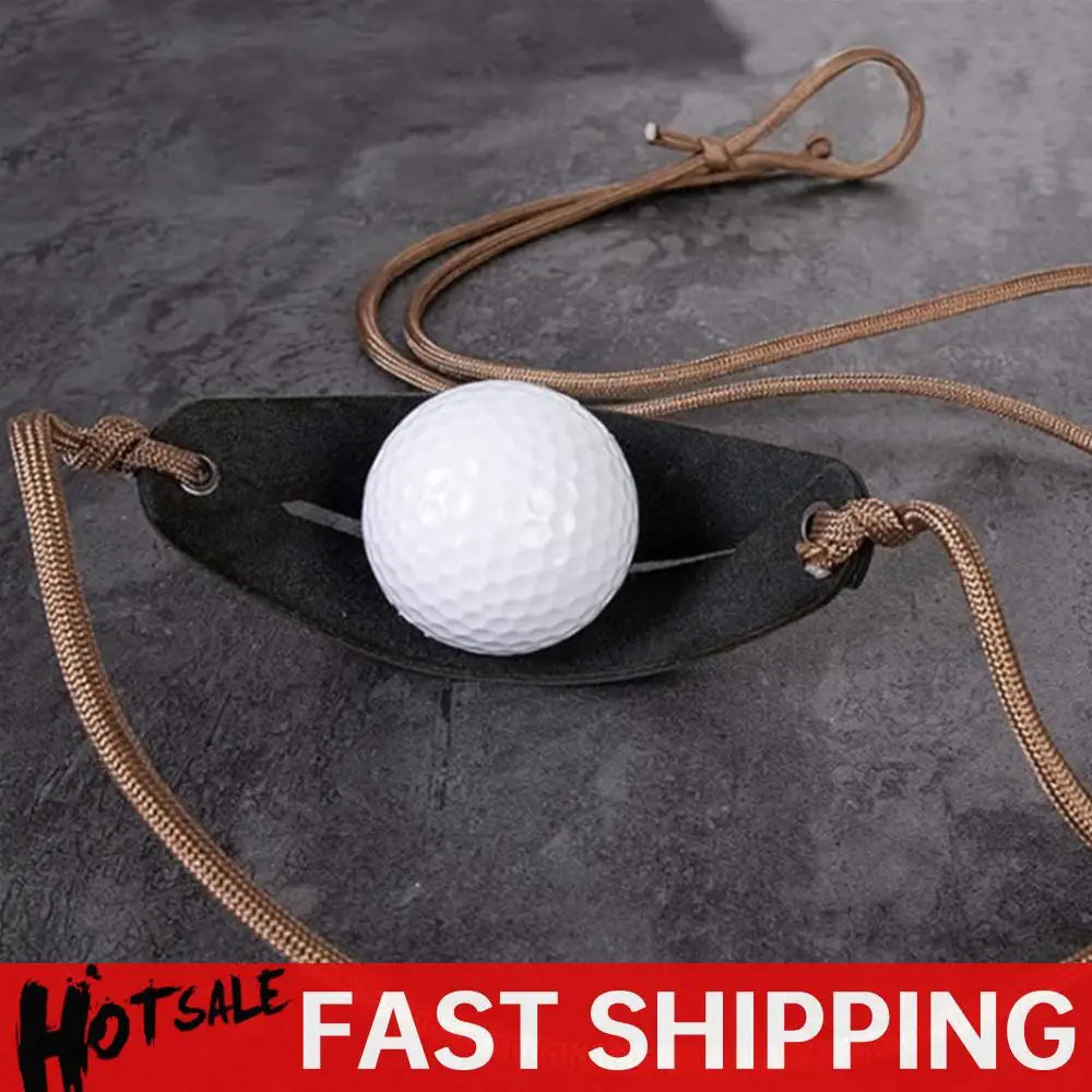 Handmade Leather Shepherd Slingshot For Outdoor Shooting And Camping
