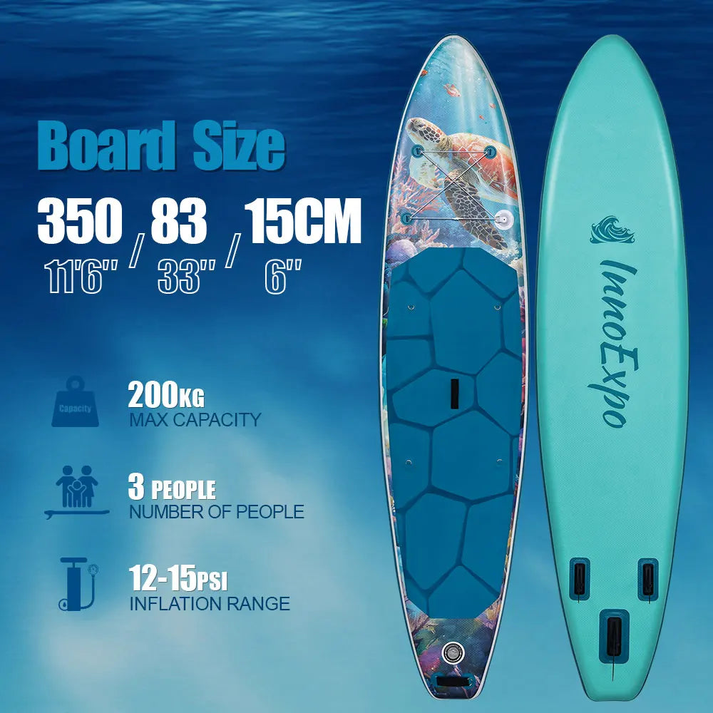 InnoExpo Inflatable Stand Up Paddle Board With Accessories