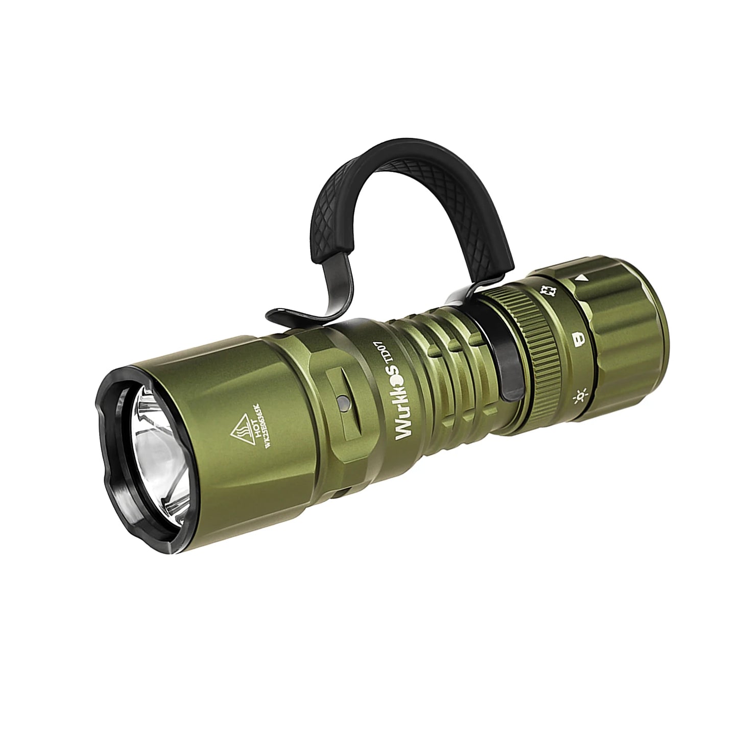 Wurkkos TD07 1300 Lumen Tactical Flashlight Long Throw IP68