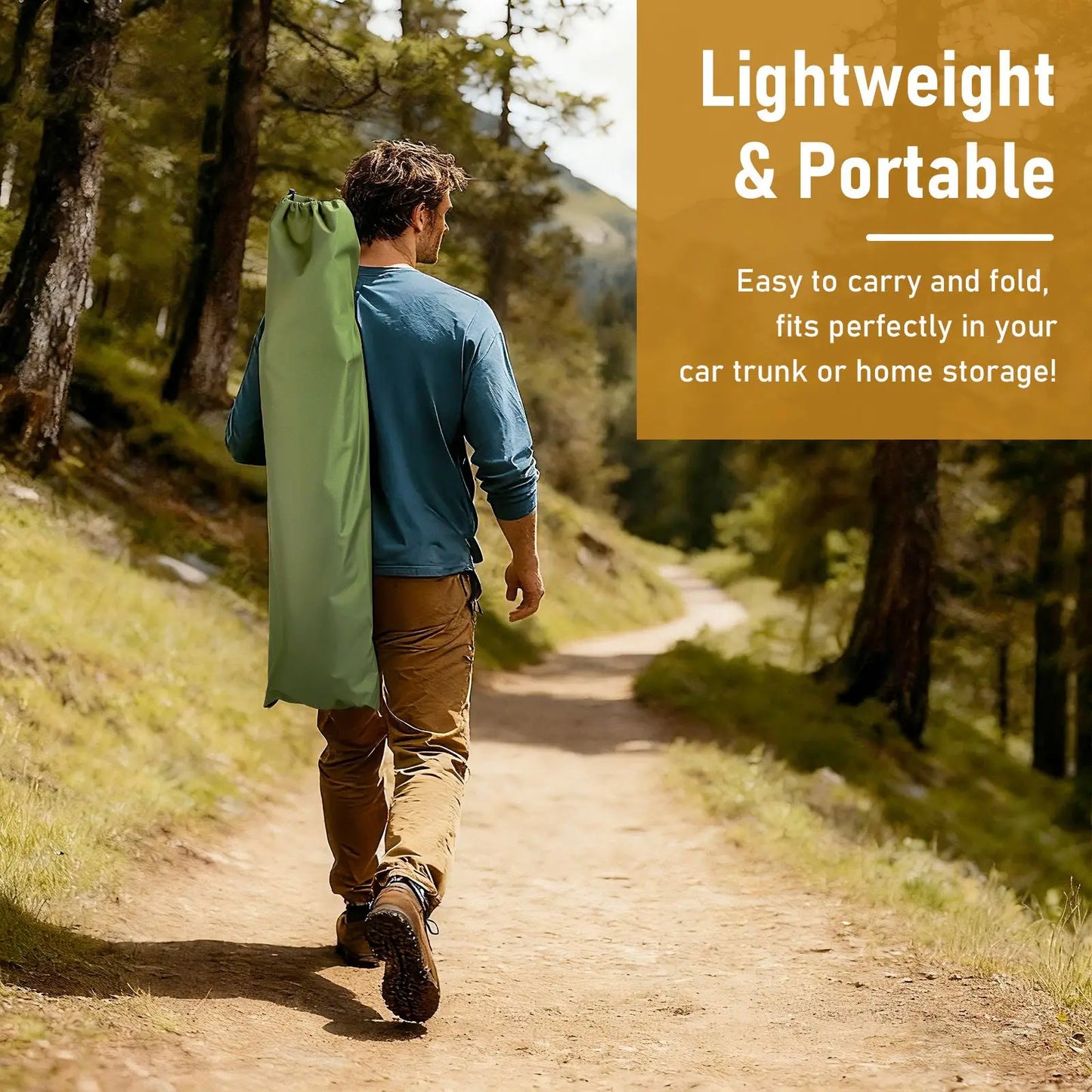 RHB03A Portable Folding Camping Cot With Carrying Bag