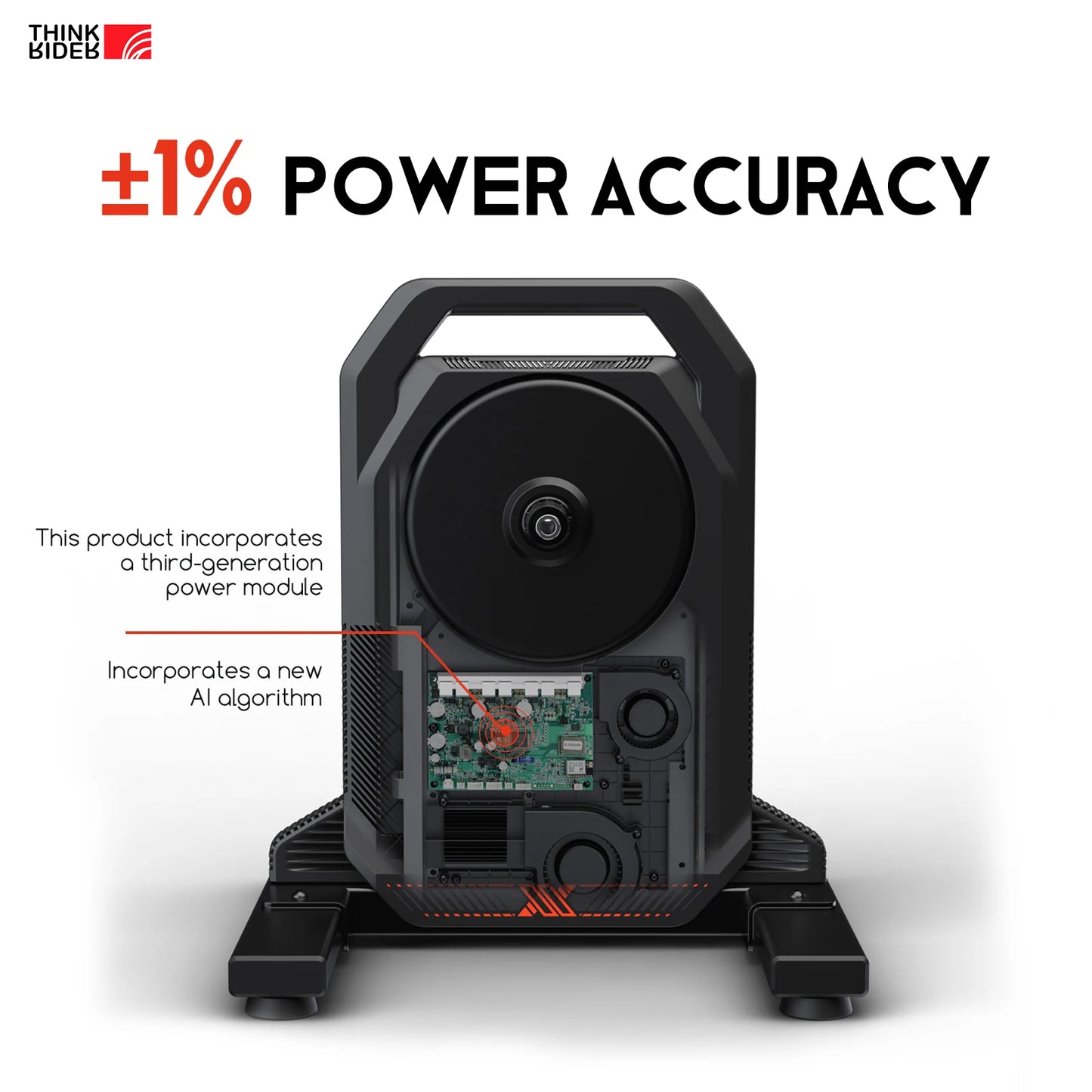 ThinkRider XXPRO Direct Drive Smart Bike Trainer Max 2500W Indoor