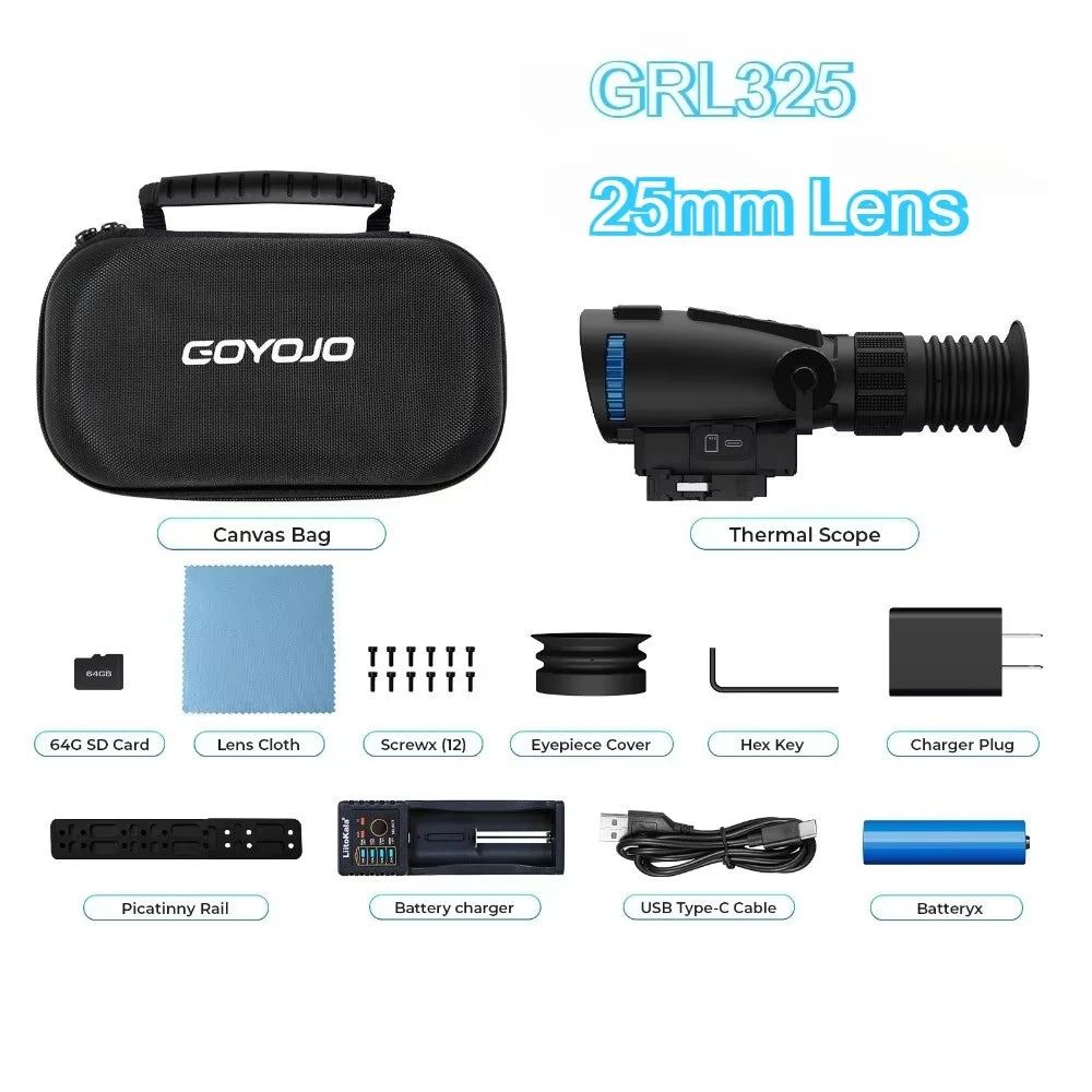 GOYOJO GRL335 Thermal Imaging Scope With 384x288 Sensor OLED Display