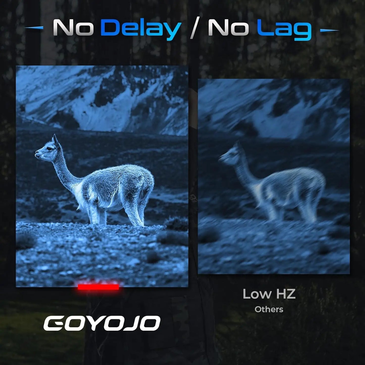Goyojo 7X Night Vision Monocular Head Mounted Digital Infrared Goggles