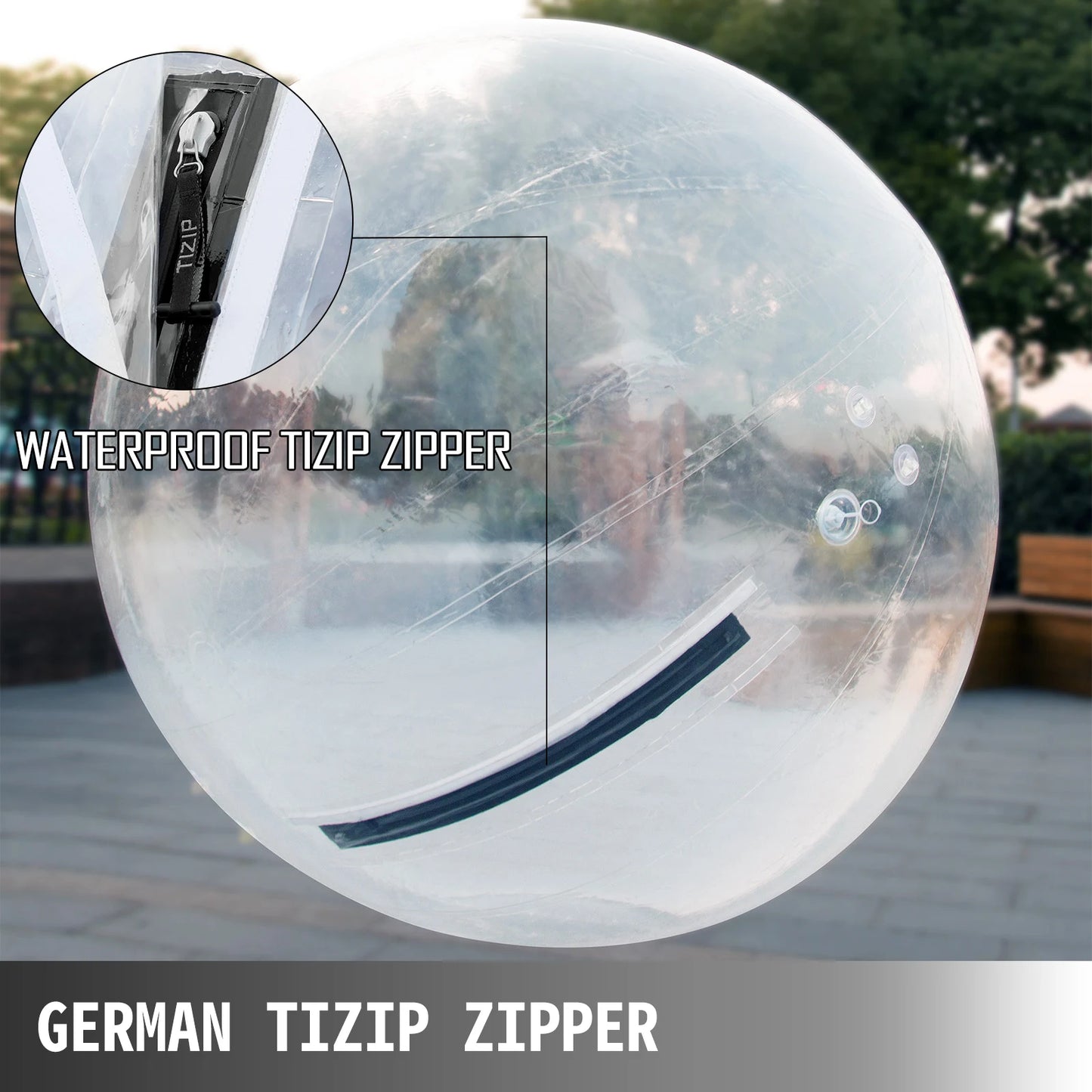 SucceBuy Inflatable Water Walking Ball With Air Blower