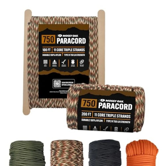 Paracord 750 11 Strand Nylon Rope For Survival Camping Hiking