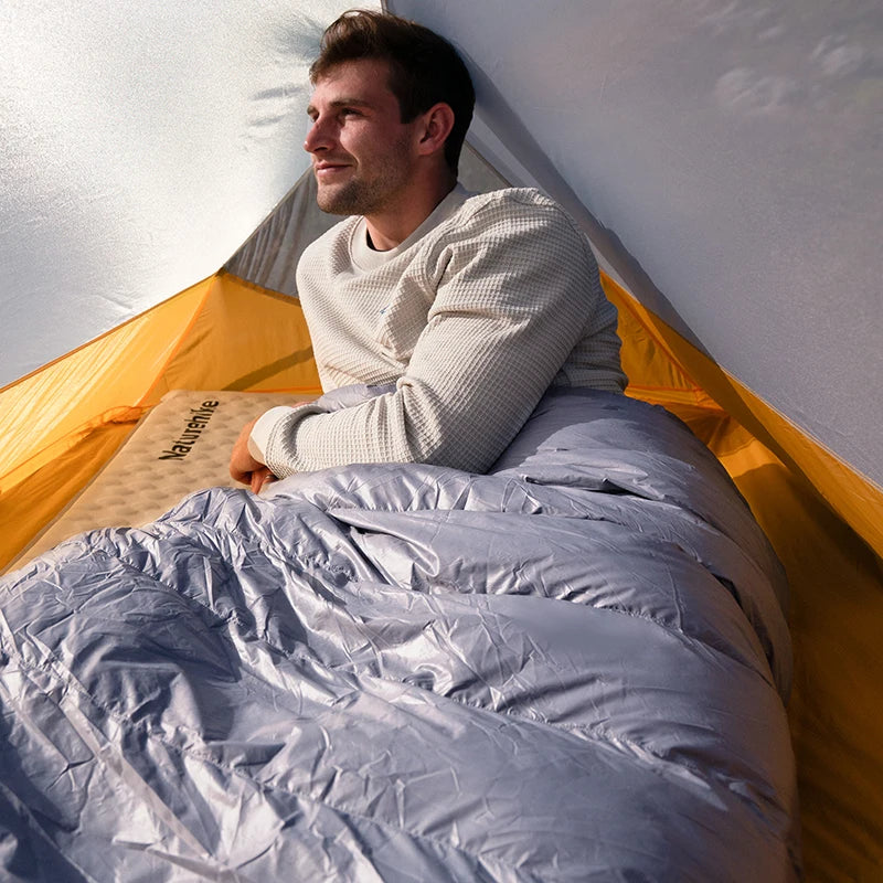 Naturehike CW700 Ultralight 650FP Duck Down Winter Envelope Sleeping Bag