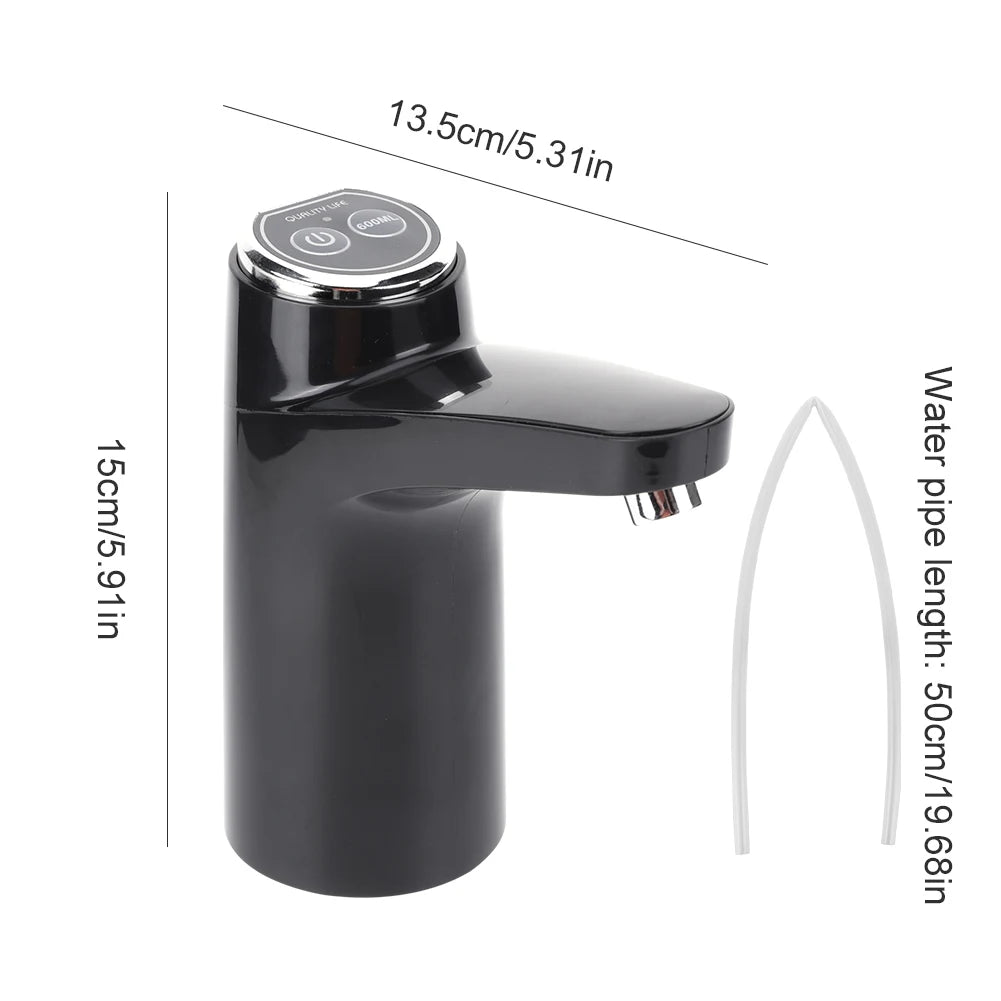 APWIKOGER USB Rechargeable One Key Switch Water Pump Dispenser