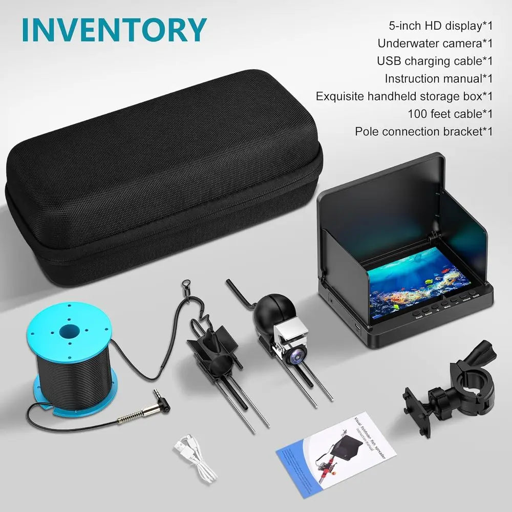 HD Portable Fish Finder With Infrared Night Vision