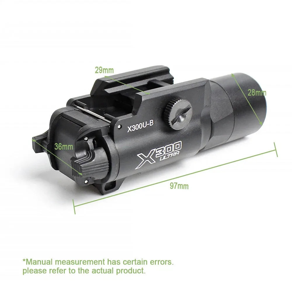 X300UB Scout Light Tactical Flashlight For Picatinny Rail