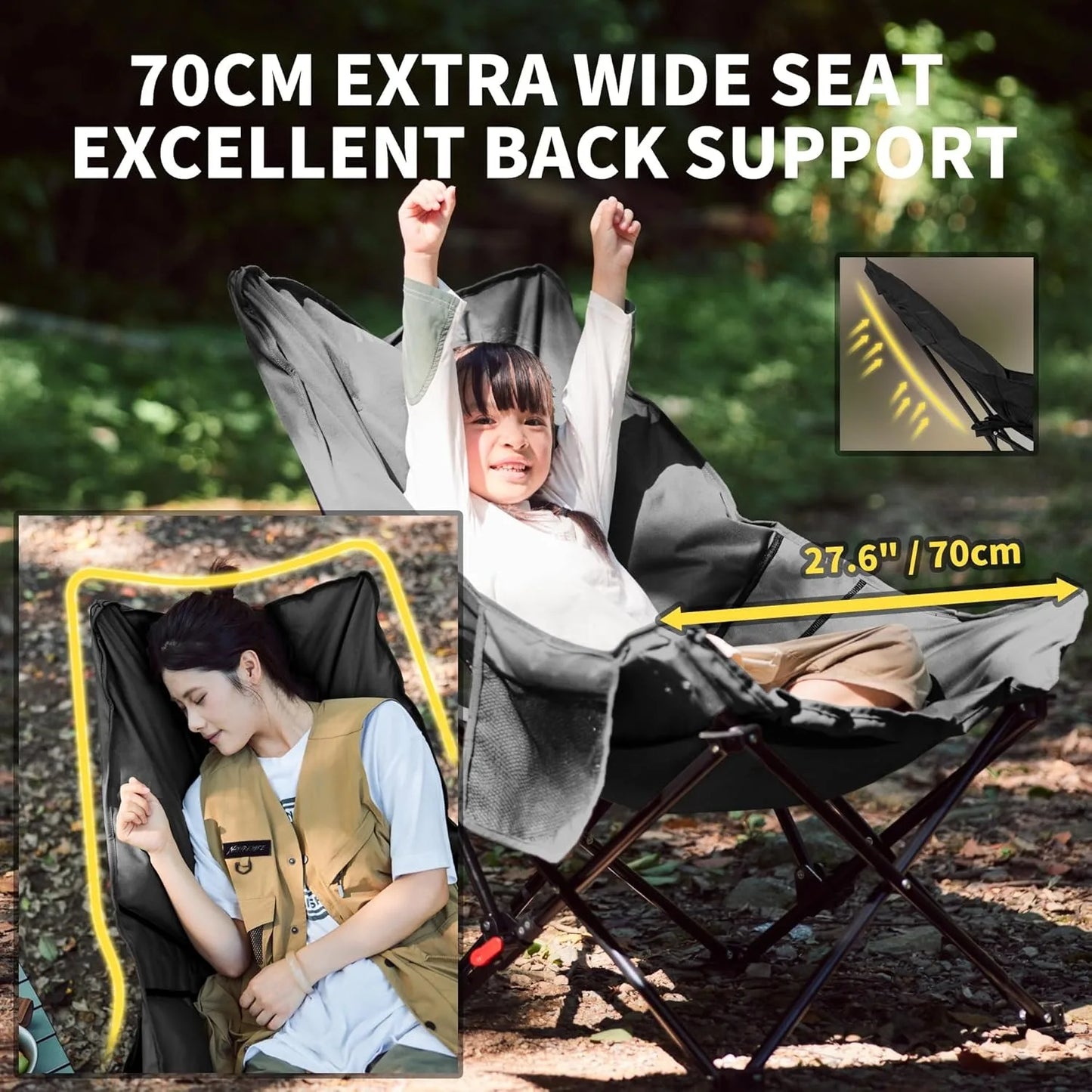 Naturehike Sea Star Recliner Outdoor Folding Moon Chair